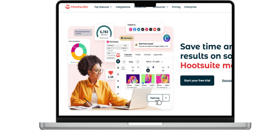 İnstagram pazarlama araçları - Hootsuite