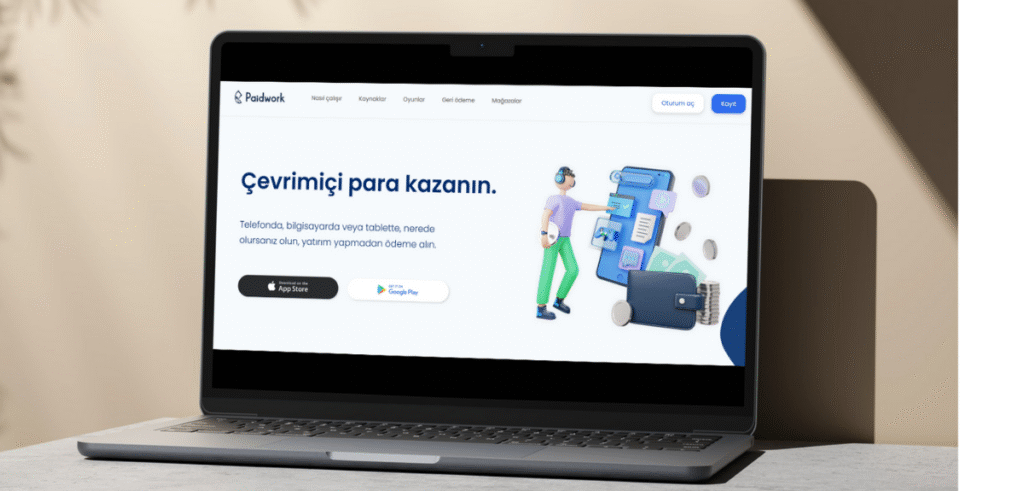 Para Kazanılan Uygulamalar - Paidwork