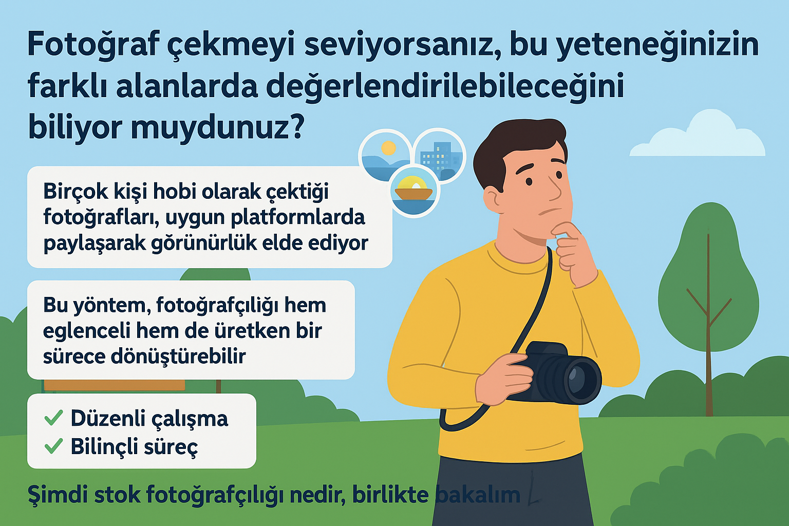 Stok Fotoğrafçılığı Nedir